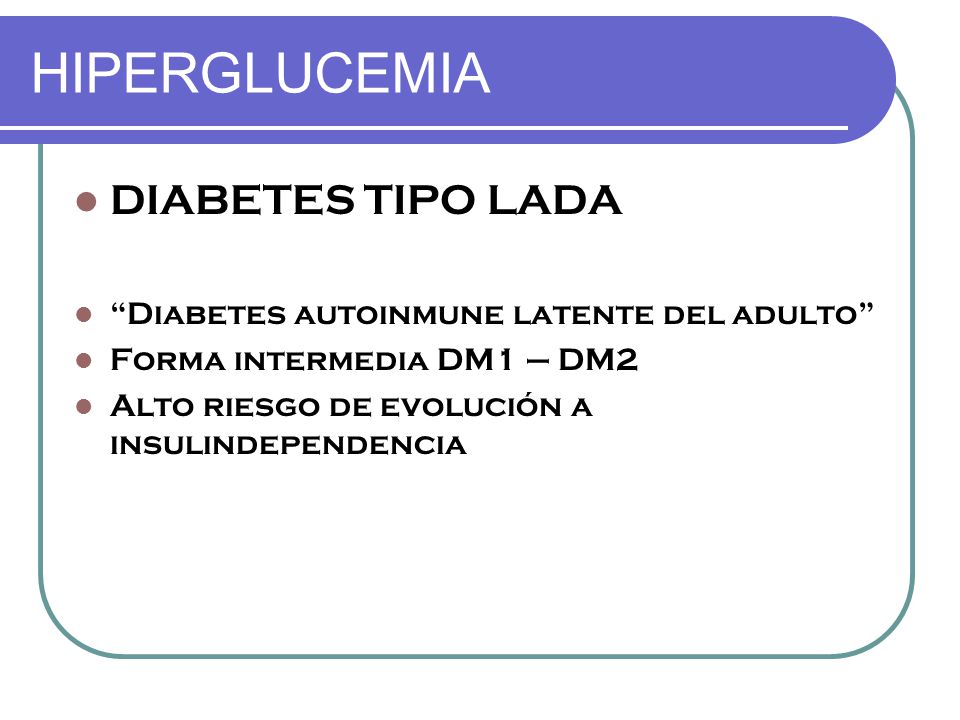 diabetes autoinmune del adulto diabetes autoinmune del adulto